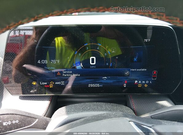 3GNAXTEG6SL129607 2025 CHEVROLET EQUINOX Black Widok tylnych siedzeń