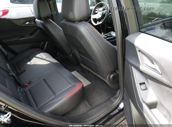 3GNAXTEG6SL129607 2025 CHEVROLET EQUINOX Black Widok naklejki z numerem VIN