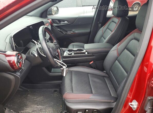 3GNAXTEG7TL190031 2026 CHEVROLET EQUINOX Red Widok wnętrza z przodu