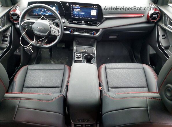 3GNAXTEG7TL190031 2026 CHEVROLET EQUINOX Red Widok deski rozdzielczej