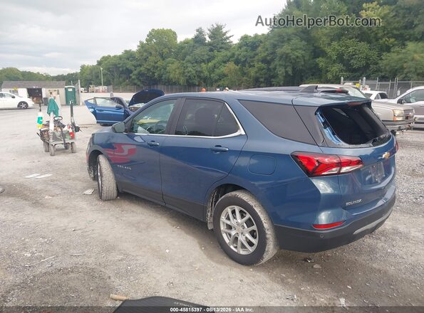 3GNAXTEG9RL192145 2024 CHEVROLET EQUINOX Blue Rear left