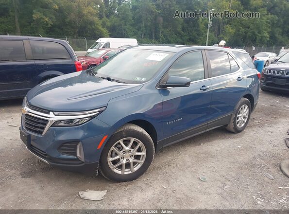 3GNAXTEG9RL192145 2024 CHEVROLET EQUINOX Blue Front left