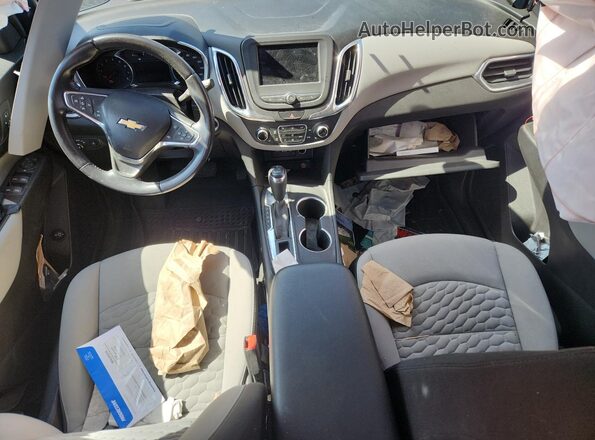 3GNAXTEV0MS103754 2021 CHEVROLET EQUINOX Blue Вид панелі приладів