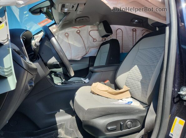 3GNAXTEV0MS103754 2021 CHEVROLET EQUINOX Blue Вид салону спереду