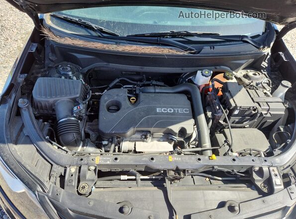 3GNAXTEV0MS103754 2021 CHEVROLET EQUINOX Blue Вид підкапотного простору