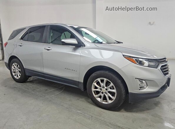 3GNAXTEV2MS160988 2021 CHEVROLET EQUINOX Серебряный Передняя правая четверть