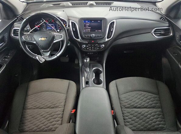 3GNAXTEV2MS160988 2021 CHEVROLET EQUINOX Серебряный Вид панели приборов