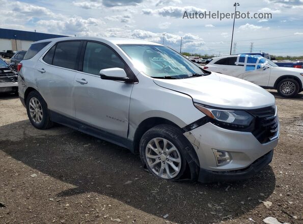 3GNAXTEV5KS602160 2019 CHEVROLET EQUINOX Серебряный Передняя правая четверть
