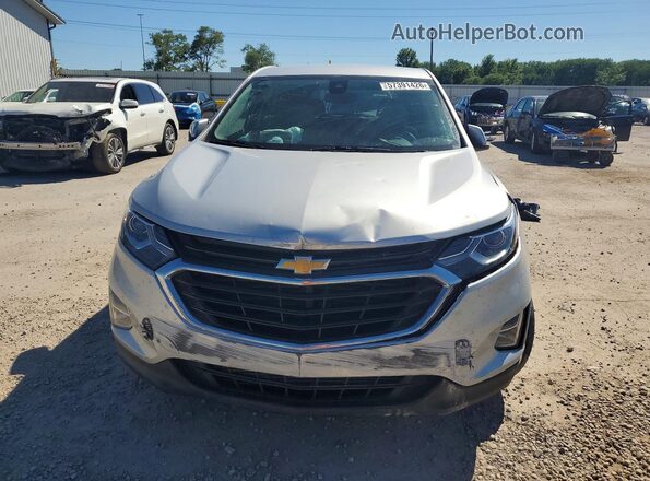3GNAXTEV5ML394066 2021 CHEVROLET EQUINOX Silver Вид спереду