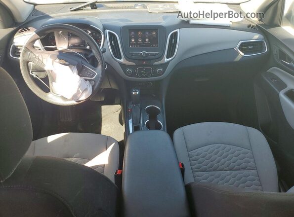 3GNAXTEV5ML394066 2021 CHEVROLET EQUINOX Silver Вид панелі приладів