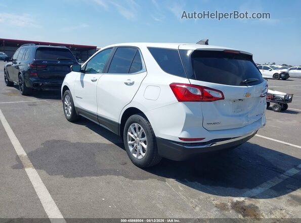 3GNAXTEV7MS137089 2021 CHEVROLET EQUINOX White Trasero izquierdo