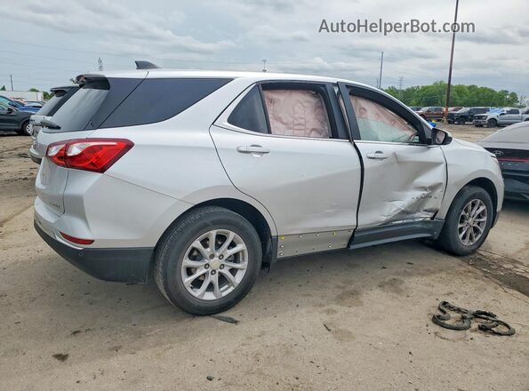 3GNAXTEV9MS162298 2021 CHEVROLET EQUINOX Silver Rear right