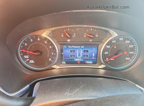3GNAXTEV9MS162298 2021 CHEVROLET EQUINOX Silver Instrument cluster view