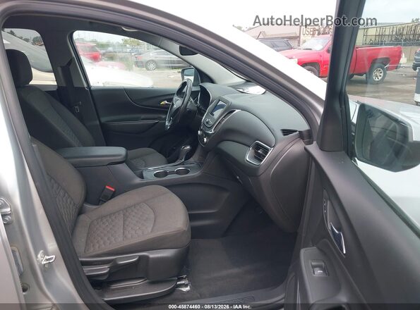 3GNAXTEVXMS161404 2021 CHEVROLET EQUINOX Silver Widok wnętrza z przodu