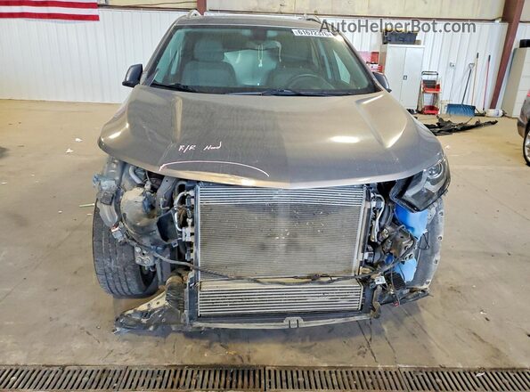 3GNAXTEX2JS523271 2018 CHEVROLET EQUINOX Gray წინა ხედი