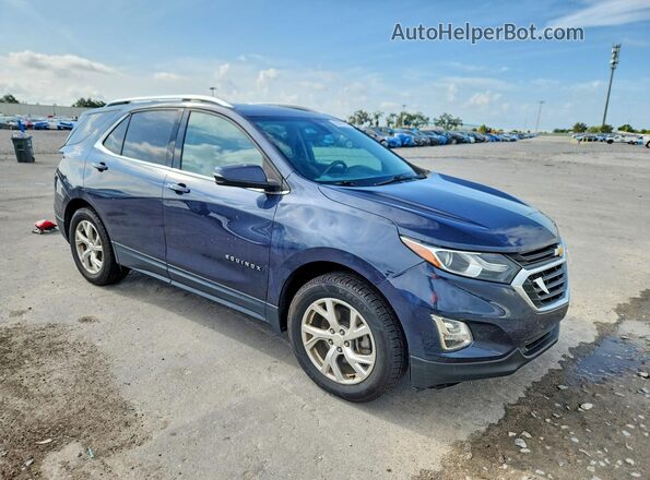 3GNAXTEX5JS539934 2018 CHEVROLET EQUINOX Blue Front right