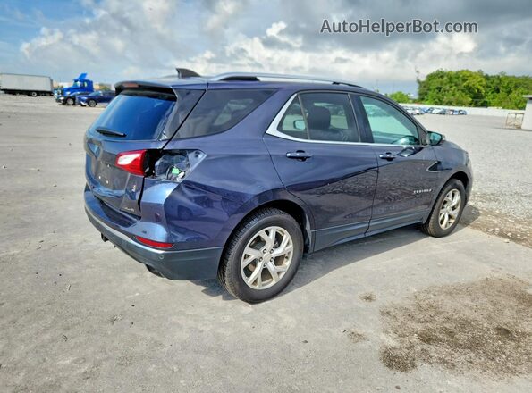 3GNAXTEX5JS539934 2018 CHEVROLET EQUINOX Blue Rear right
