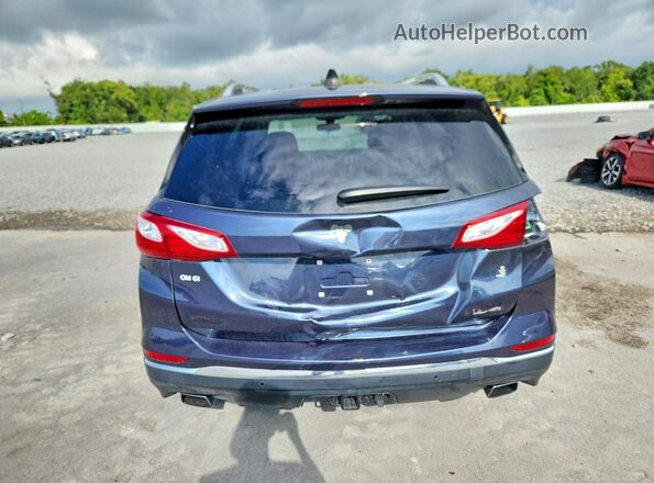 3GNAXTEX5JS539934 2018 CHEVROLET EQUINOX Blue Rear view