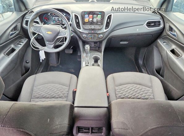 3GNAXTEX5JS539934 2018 CHEVROLET EQUINOX Blue Dashboard view