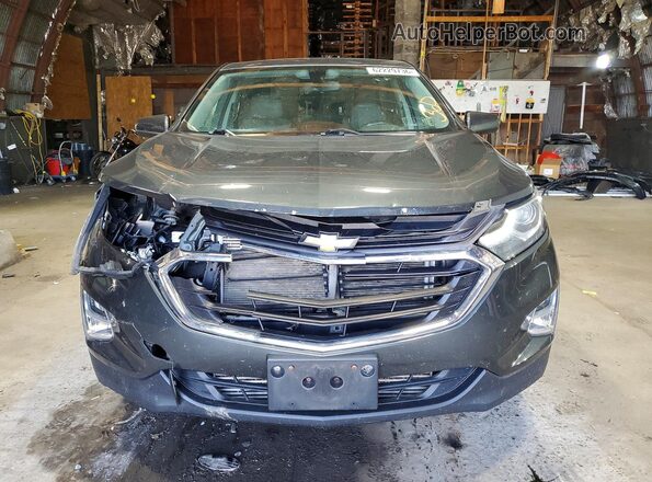3GNAXTEX6JS555902 2018 CHEVROLET EQUINOX Charcoal წინა ხედი