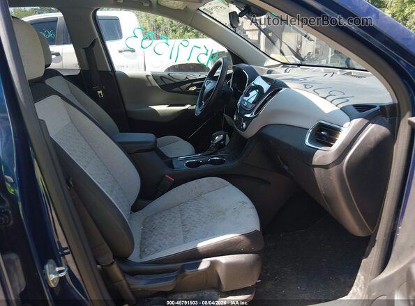 3GNAXUEG1PL120858 2023 CHEVROLET EQUINOX Синий Вид салона спереди