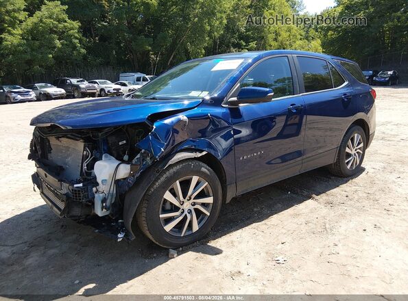 3GNAXUEG1PL120858 2023 CHEVROLET EQUINOX Синий Передняя левая четверть