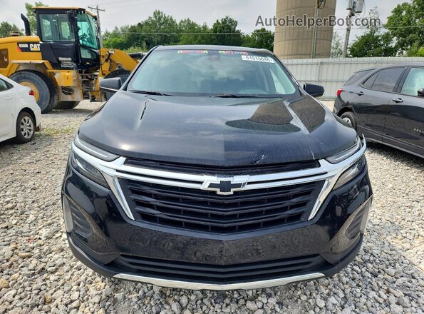 3GNAXUEG1PL159692 2023 CHEVROLET EQUINOX Black წინა ხედი