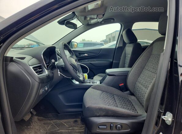 3GNAXUEG1PL159692 2023 CHEVROLET EQUINOX Black წინა სალონის ხედი