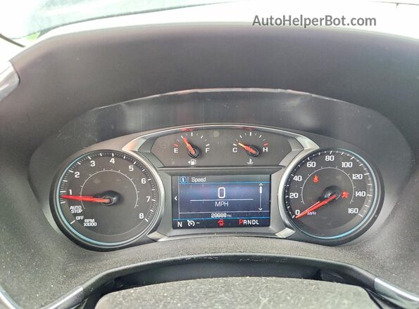 3GNAXUEG1PL159692 2023 CHEVROLET EQUINOX Black ხელსაწყოთა პანელის ხედი