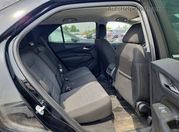 3GNAXUEG1PL159692 2023 CHEVROLET EQUINOX Black უკანა სავარძლების ხედი