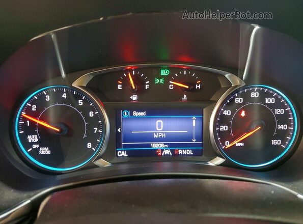 3GNAXUEG2PS123421 2023 CHEVROLET EQUINOX Gray Սարքավորումների վահանակի տեսք