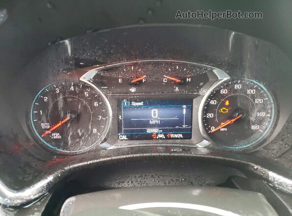 3GNAXUEG2RL345535 2024 CHEVROLET EQUINOX Черный Вид щитка приборов