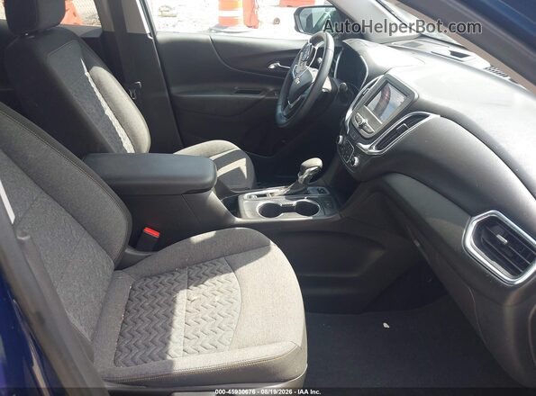 3GNAXUEG3PL207404 2023 CHEVROLET EQUINOX Blue Widok wnętrza z przodu