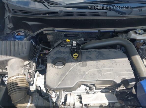 3GNAXUEG3PL207404 2023 CHEVROLET EQUINOX Blue Widok z tyłu