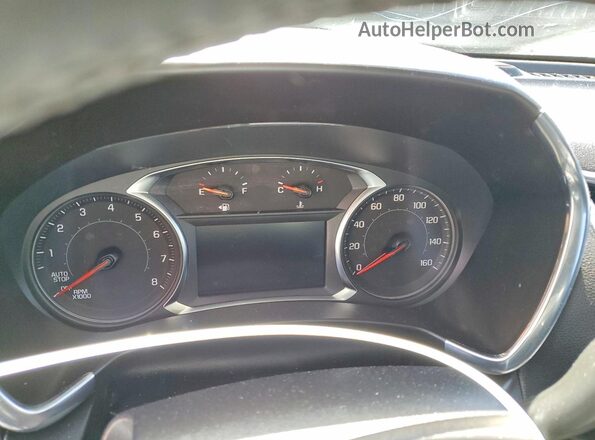3GNAXUEG5PL147304 2023 CHEVROLET EQUINOX Серебряный Вид щитка приборов