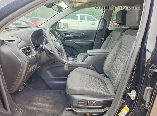 3GNAXUEG5PL228156 2023 CHEVROLET EQUINOX Black წინა სალონის ხედი