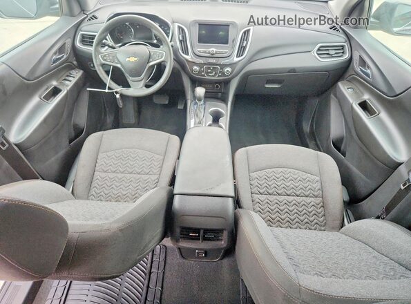 3GNAXUEG5PL228156 2023 CHEVROLET EQUINOX Black წინა პანელის ხედი