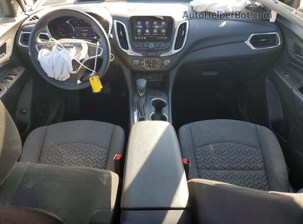 3GNAXUEG6PL124288 2023 CHEVROLET EQUINOX White Առջևի վահանակի տեսք