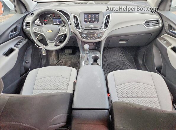 3GNAXUEG7PL103787 2023 CHEVROLET EQUINOX White Widok deski rozdzielczej