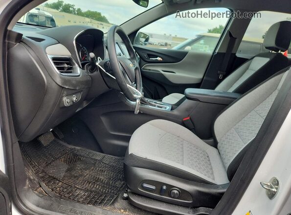 3GNAXUEG7PL103787 2023 CHEVROLET EQUINOX White Widok wnętrza z przodu