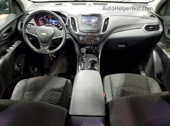 3GNAXUEG8PL175033 2023 CHEVROLET EQUINOX Black Առջևի վահանակի տեսք