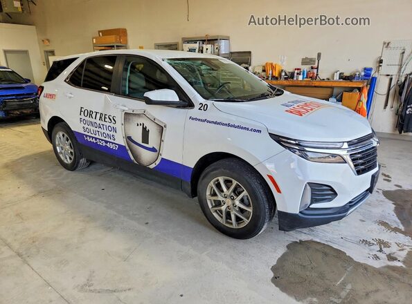 3GNAXUEG8PS155709 2023 CHEVROLET EQUINOX Белый Передняя правая четверть