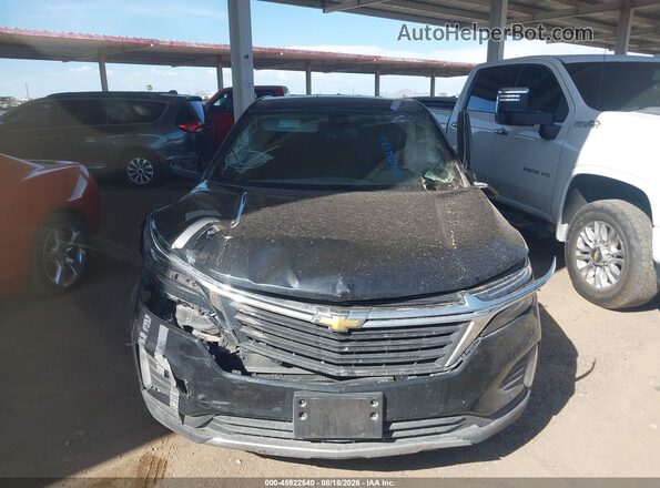 3GNAXUEG9PL269387 2023 CHEVROLET EQUINOX Черный Вид спереди