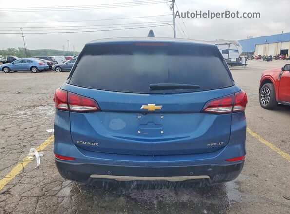 3GNAXUEG9RL296267 2024 CHEVROLET EQUINOX Blue უკანა ხედი