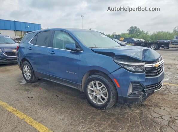3GNAXUEG9RL296267 2024 CHEVROLET EQUINOX Blue წინა მარჯვენა