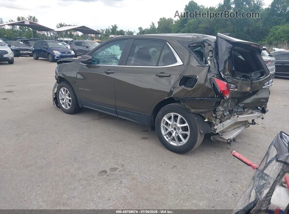3GNAXUEGXPL260830 2023 CHEVROLET EQUINOX Brown Trasero izquierdo