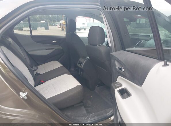 3GNAXUEGXPL260830 2023 CHEVROLET EQUINOX Brown Vista de la etiqueta del VIN