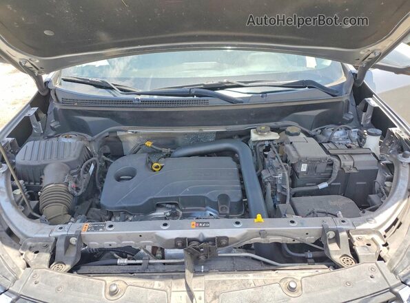 3GNAXUEGXRL101230 2024 CHEVROLET EQUINOX Silver Vista del compartimento del motor