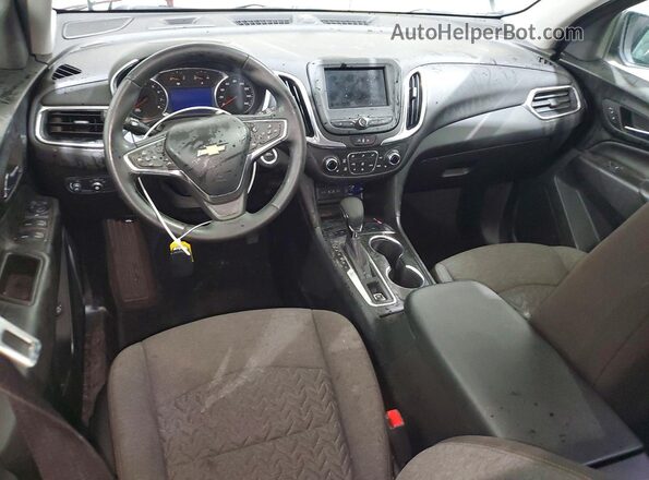 3GNAXUEGXRL363538 2024 CHEVROLET EQUINOX Серебряный Вид панели приборов