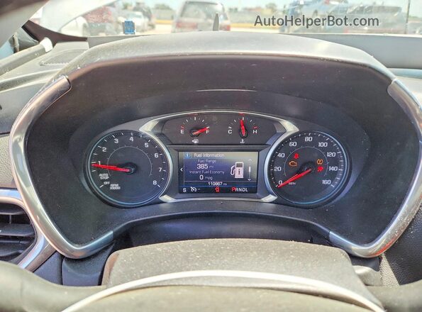 3GNAXUEV0LS507576 2020 CHEVROLET EQUINOX White Սարքավորումների վահանակի տեսք